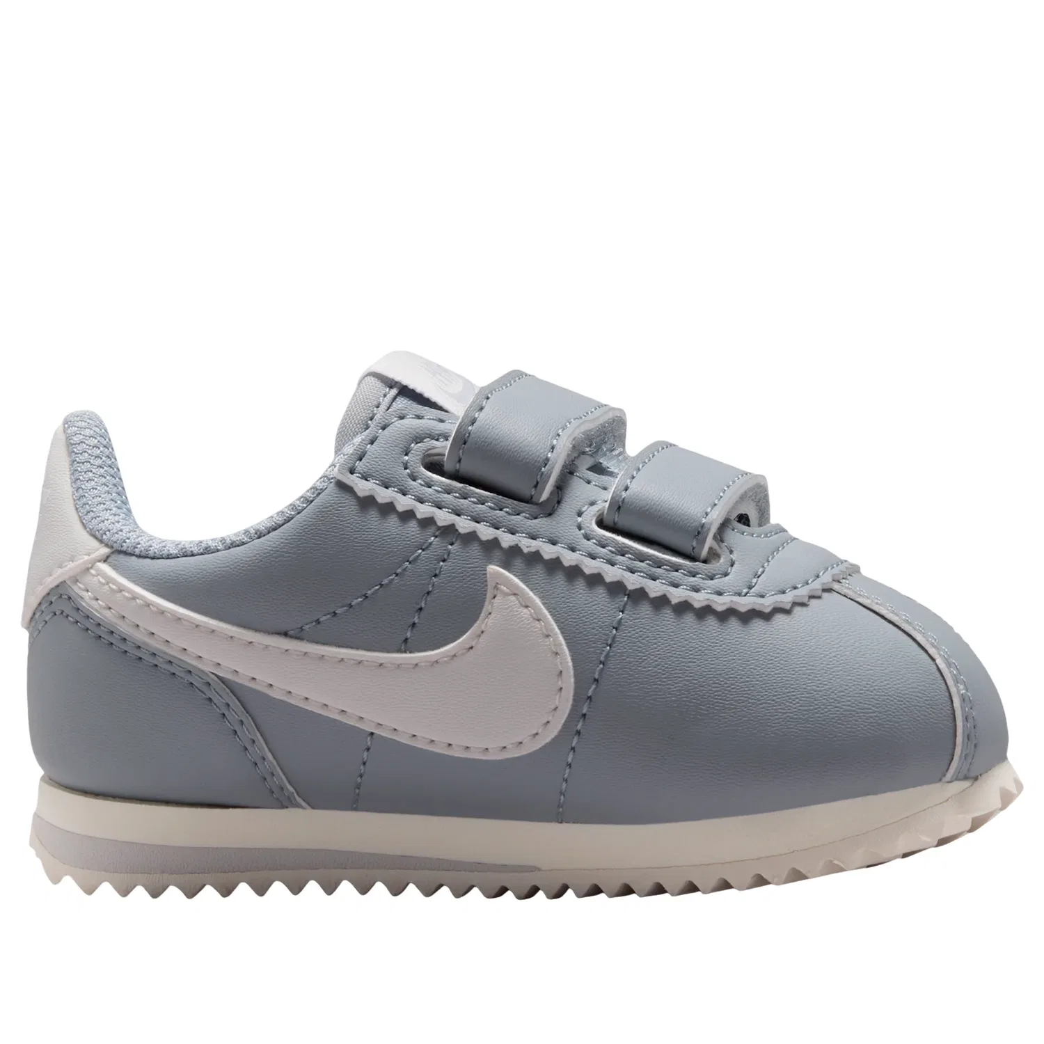 Детские кроссовки с кожаным верхом Cortez 'Dove Grey Sail' Nike, Dove Grey/Sail/Photon Dust — фото 2