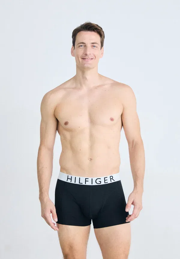 Трусы 3 штуки, из полиамида и эластана, Trunk 3 pack Tommy Hilfiger, black/white, белый