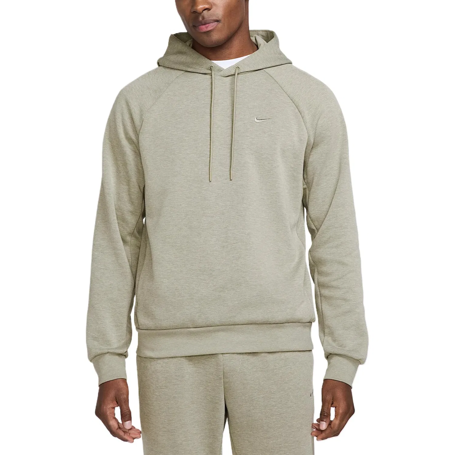 Мужской пуловер-худи Nike Primary Fleece Dri-FIT UV, Light Army Green