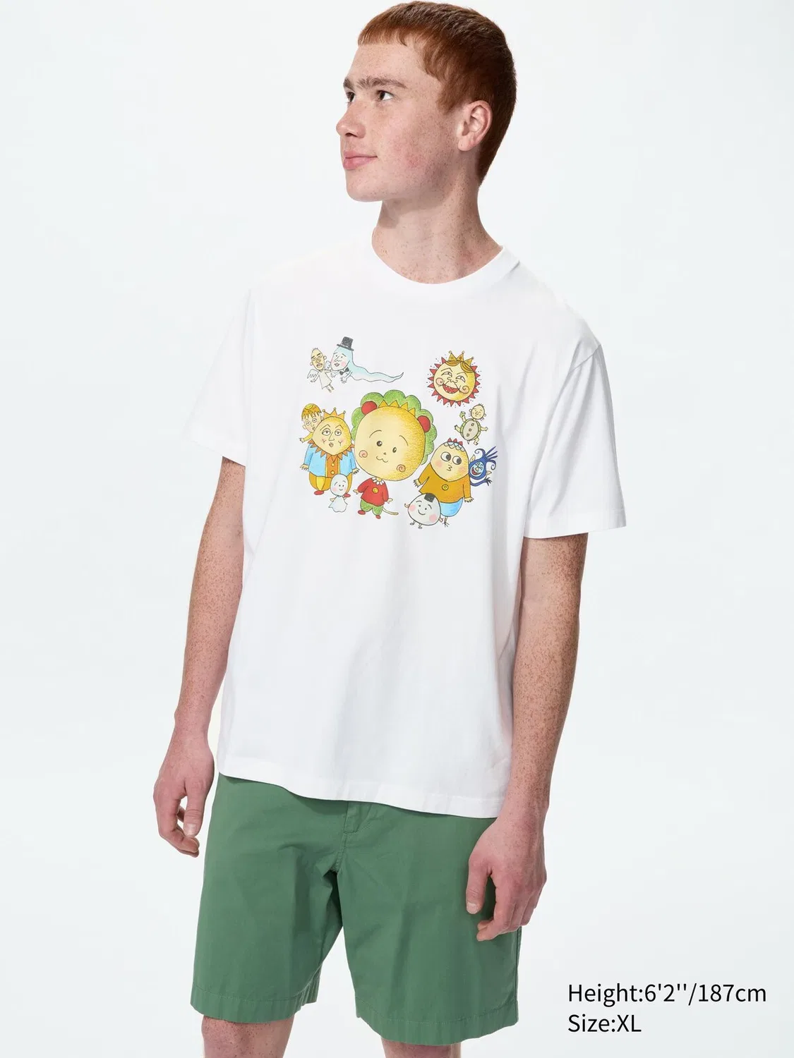 Футболка Uniqlo Manga ut shueisha 100th, с рисунком манги Shueisha 100th, белый — фото 2