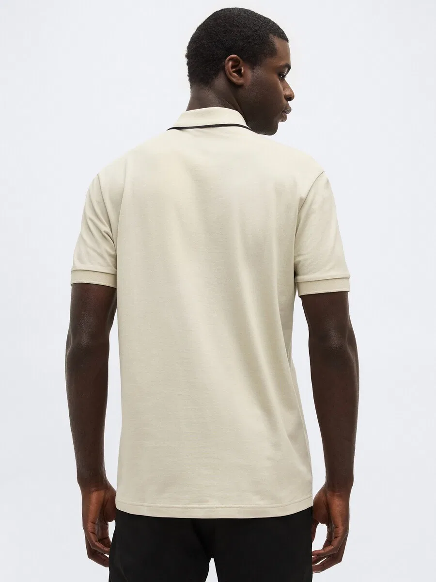 Спортивная футболка BOSS Performance Shirt 'Philix GOC', бежевый/светло-коричневый — фото 4