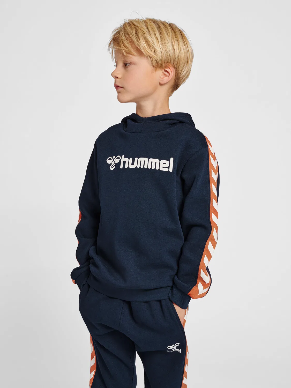 Детское худи Hmltakao Hummel, Blau