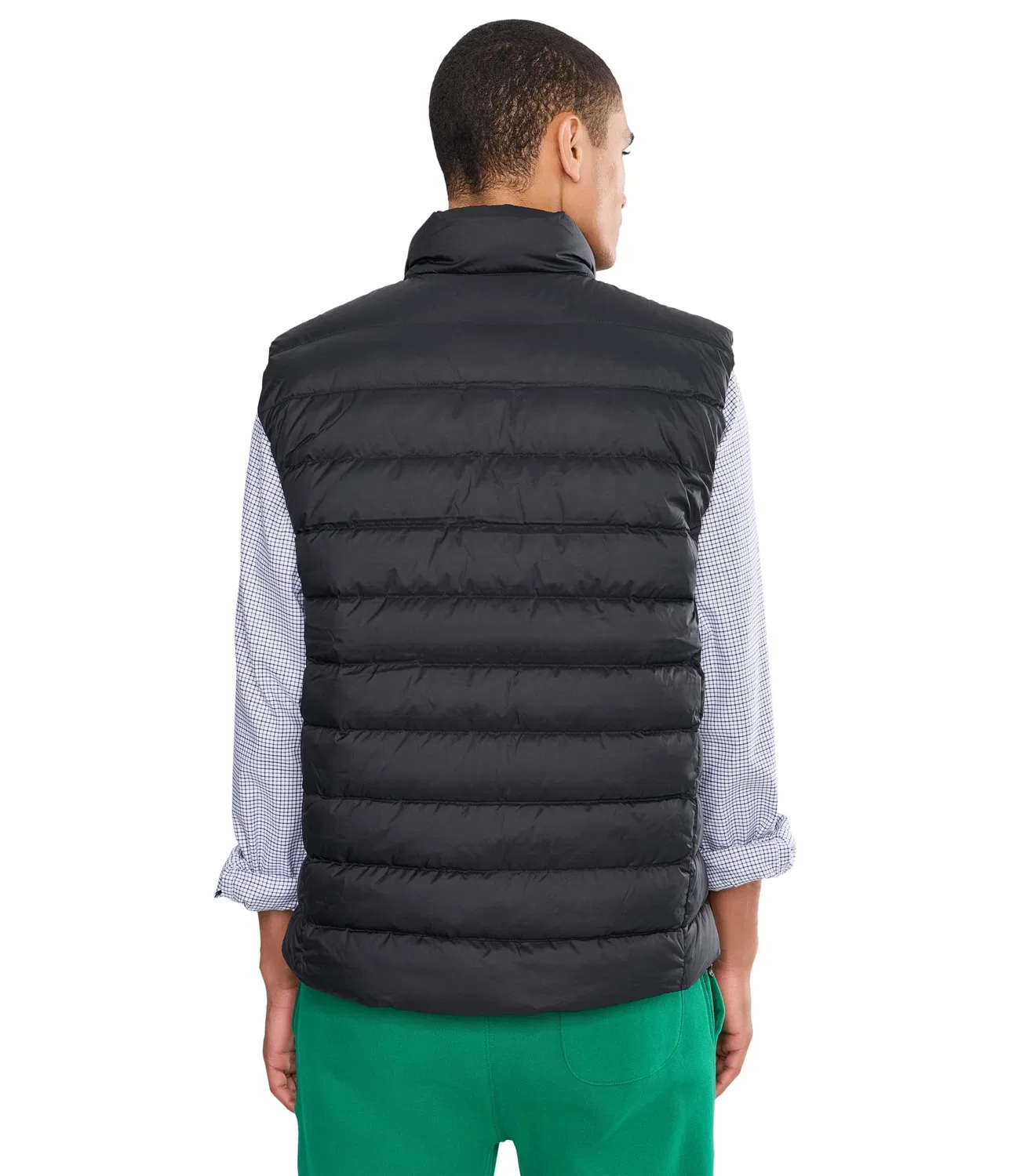 Пуховый жилет упаковываемый The Colden Packable Down Vest Polo Ralph Lauren, Polo Black — фото 4
