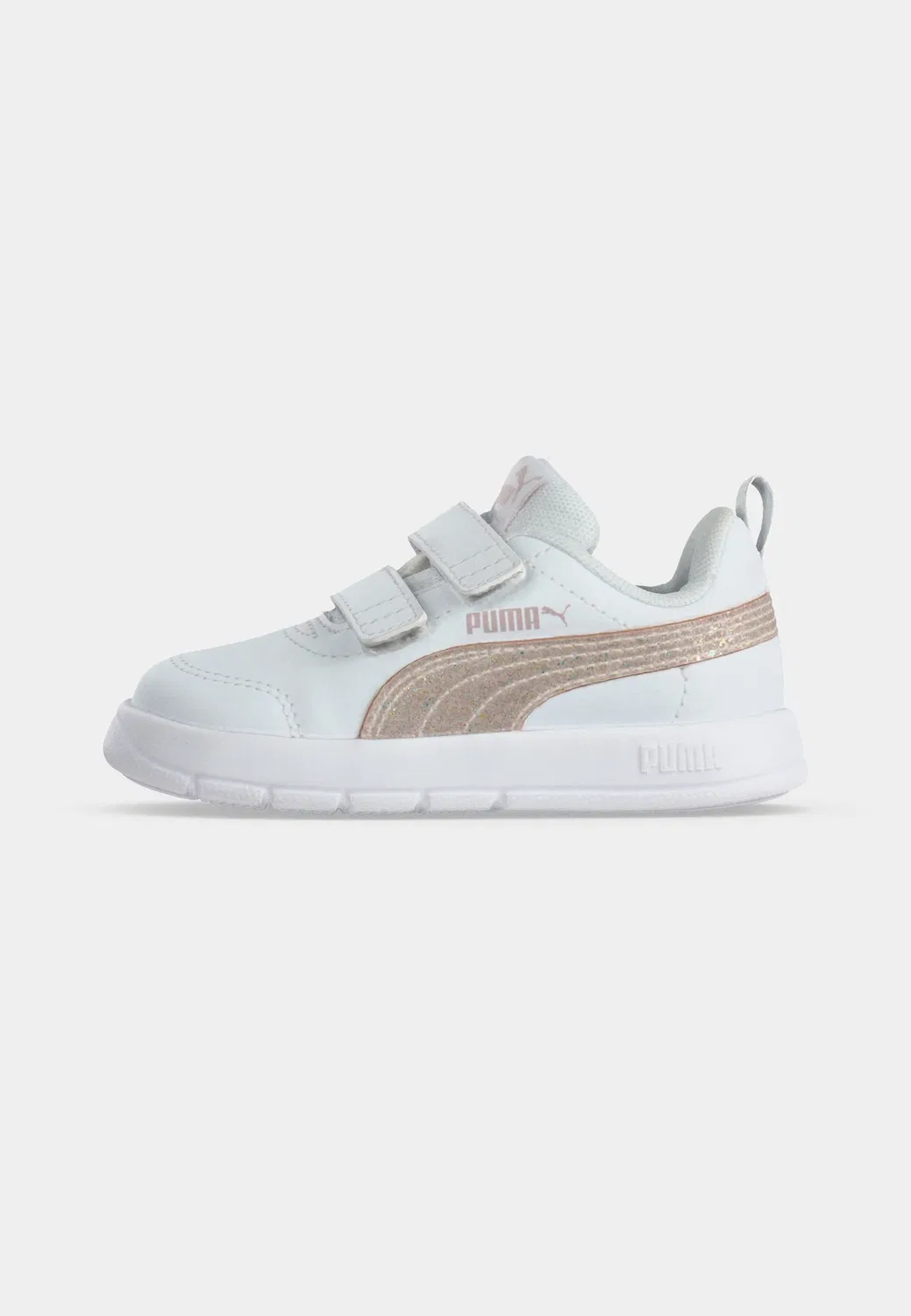 Courtflex унисекс - тренировочная обувь Puma, White/Misty Pink — фото 2