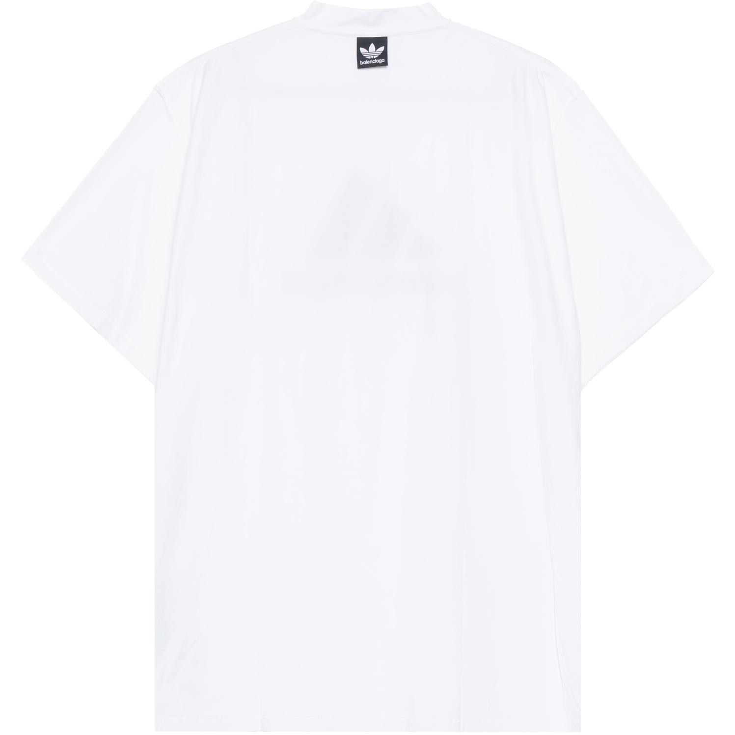 Футболка Adidas Unisex Oversized Balenciaga, белая — фото 2