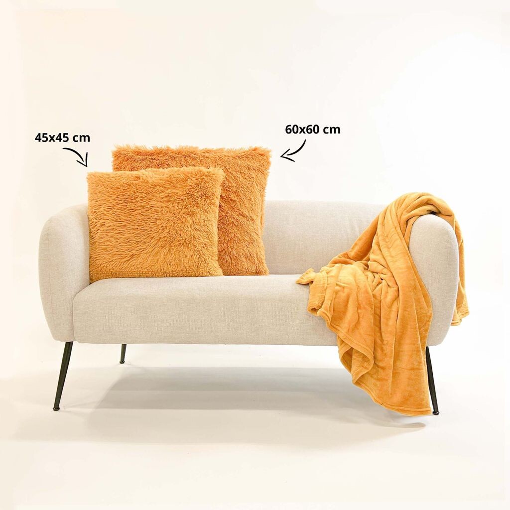 

Чехол на подушку Пушистый 60х60 см Golden Glow Dutch Decor
