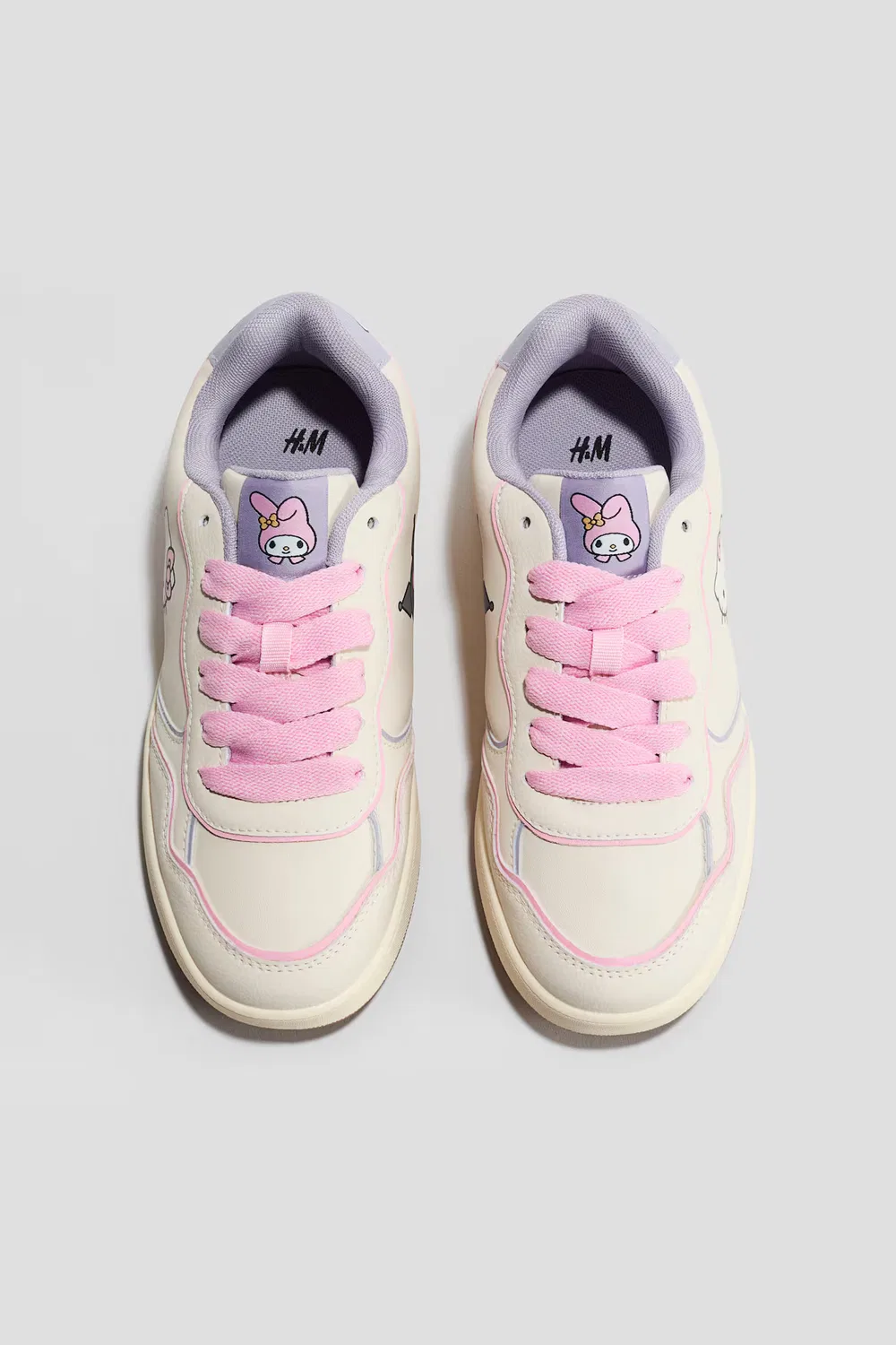 Кроссовки с принтом H&M, Cremefarben/Hello Kitty — фото 2