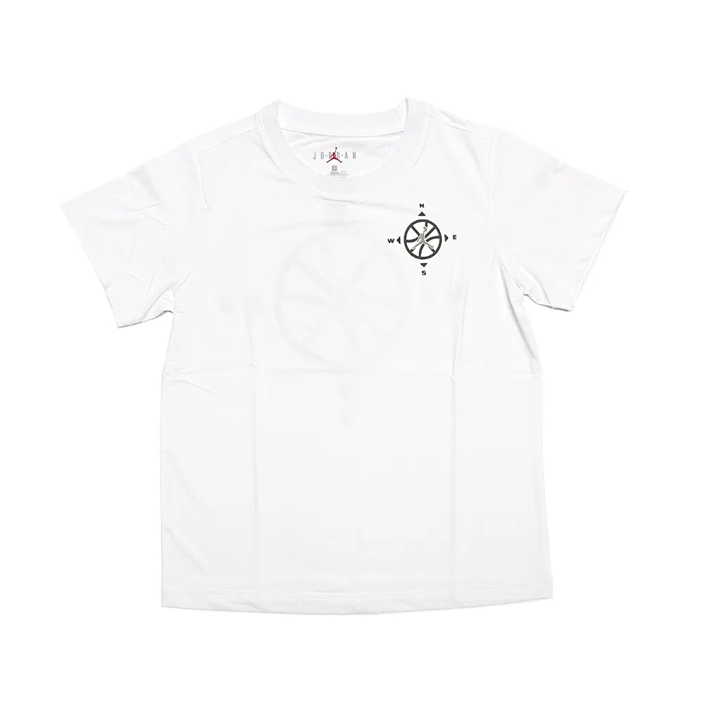 Футболка детская тонкая Jordan, Pure White