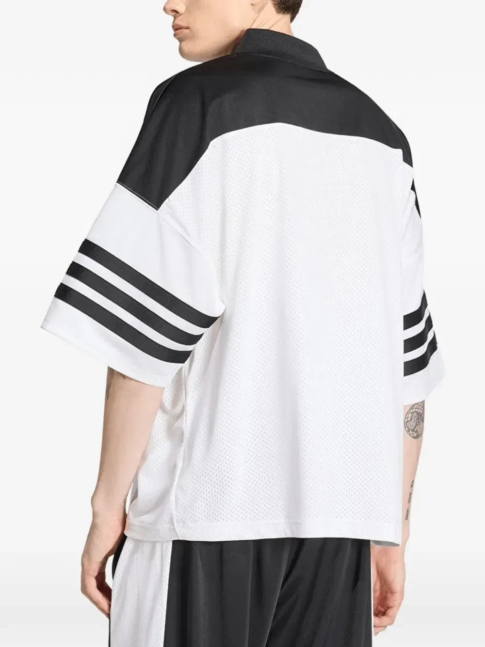 Футболка оверсайз Adicolor adidas, белый — фото 3