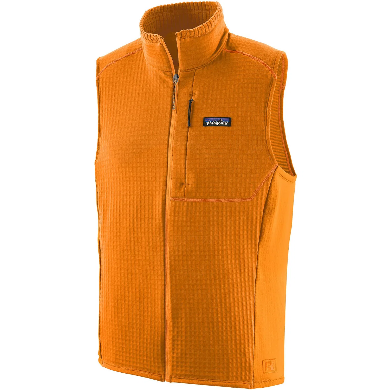 Жилет утепленный с воротником-стойкой R1 Patagonia, Autumn Orange
