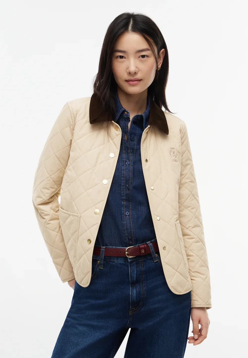 Облегающая легкая куртка Tommy Hilfiger, Silt