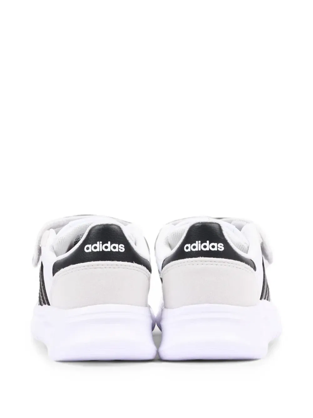 Кроссовки на липучке с логотипом Adidas Kids, белый — фото 3