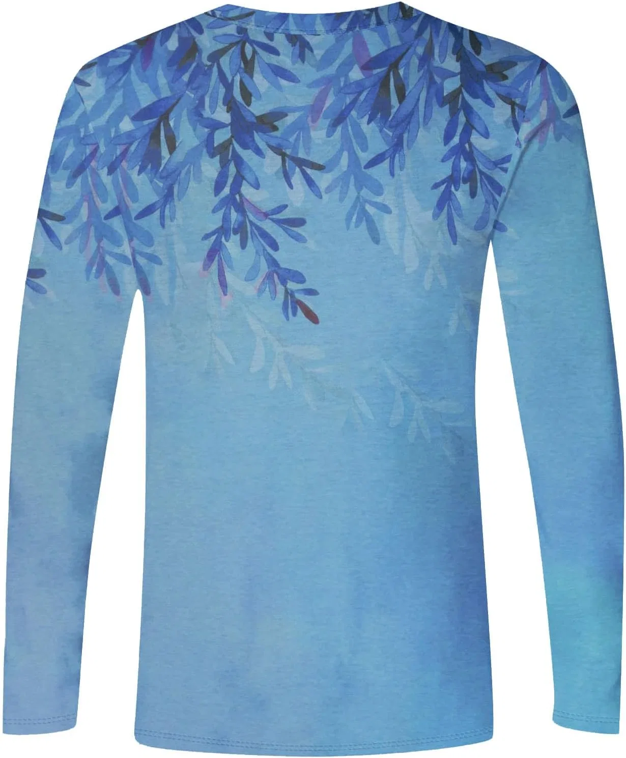 Мужская футболка с цветочным принтом Basic Tee, Blue — фото 3
