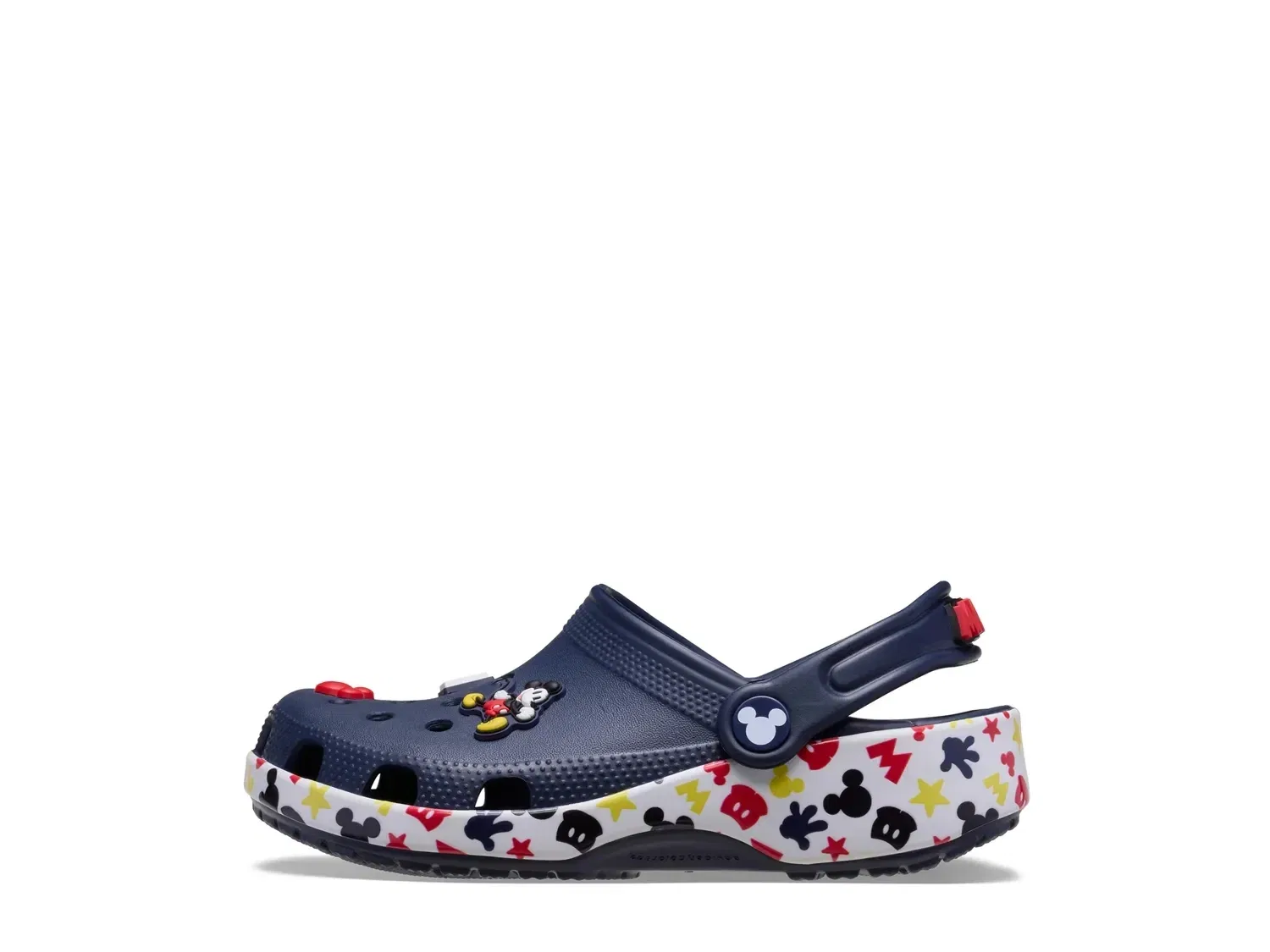 Клоги Mickey Friends Classic Clog, Crocs, разноцветные — фото 2