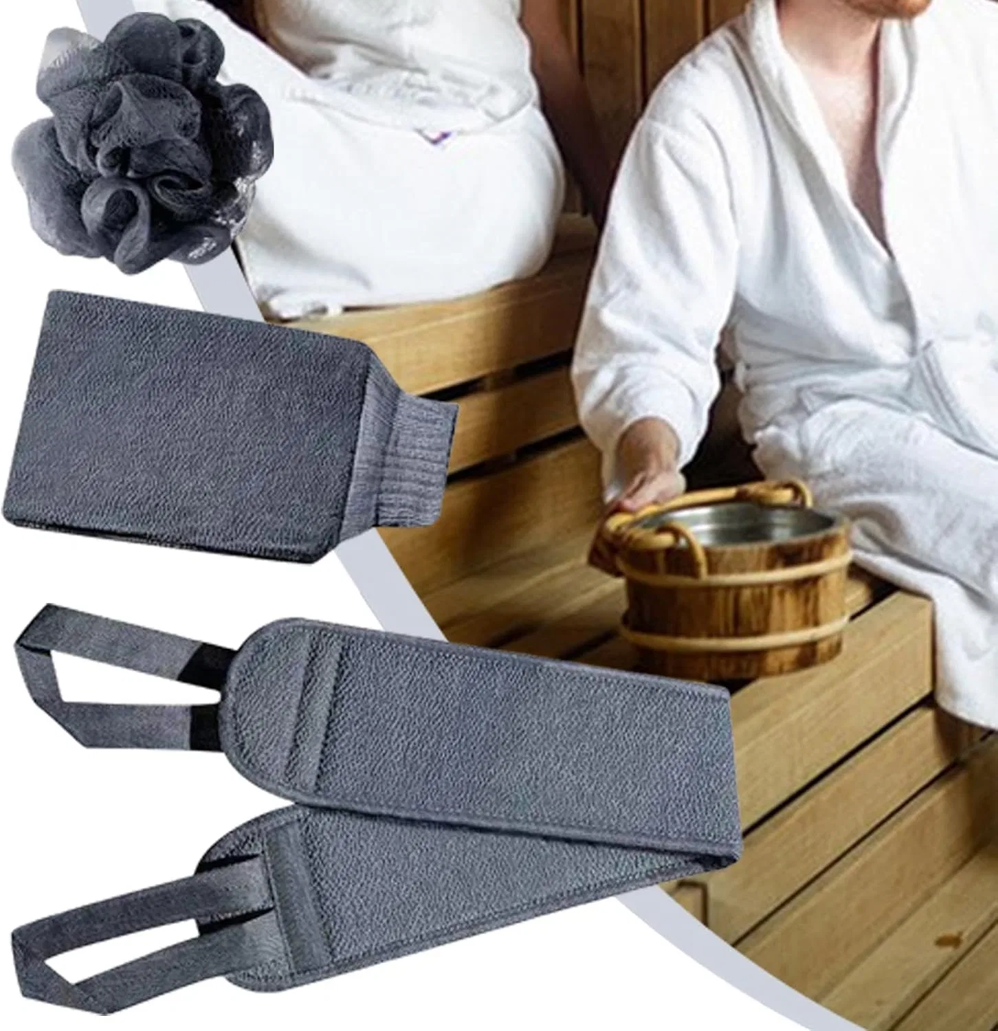 Щетка для тела, двойной, Generisch — фото 3