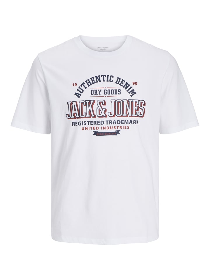 

Футболка JACK & JONES Junior, белый