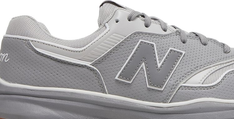 Бутсы New Balance Malbon Golf x 997G 'Grey' DropX Exclusive, серый — фото 3
