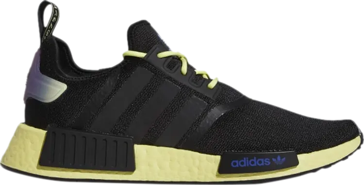 

Кроссовки Adidas NMD_R1 'Black Pulse Yellow', черный