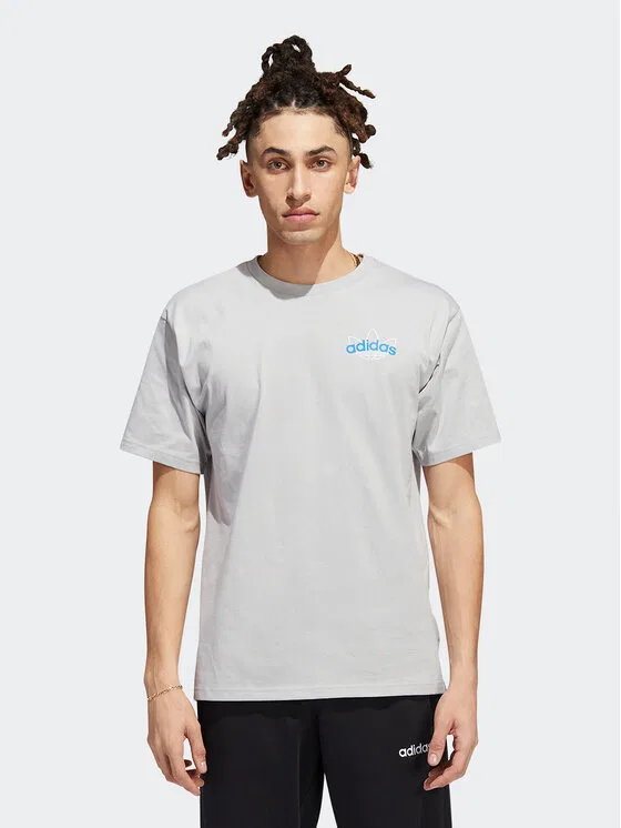 Футболка regular fit Athletic Club Adidas, серый
