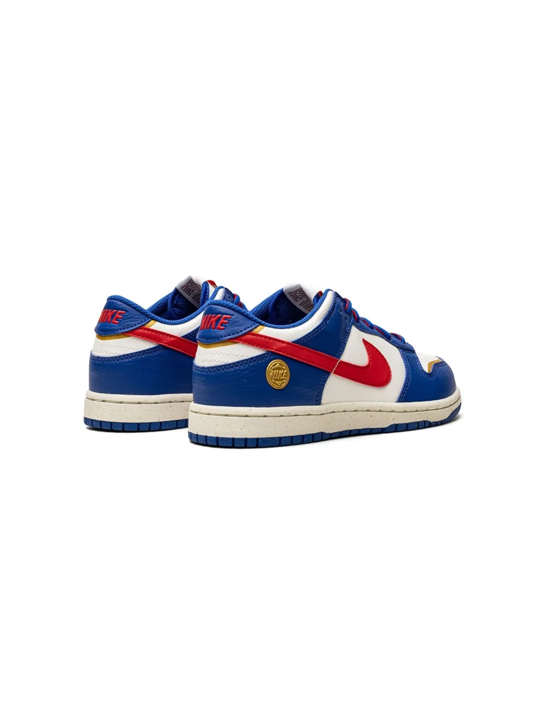 Кроссовки Dunk Low Next Nature "Супергерой" Nike, королевский синий/белый/красный — фото 4