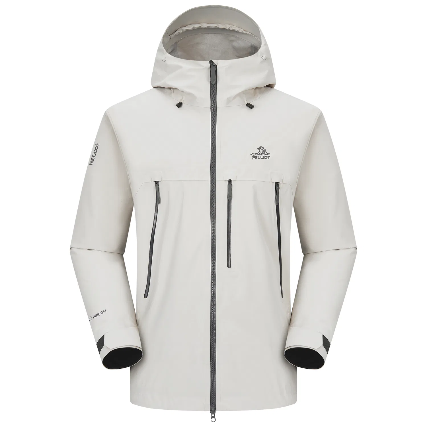 Детская ветровка для мальчиков и девочек с капюшоном Classic 2.0 PELLIOT, Light Beige