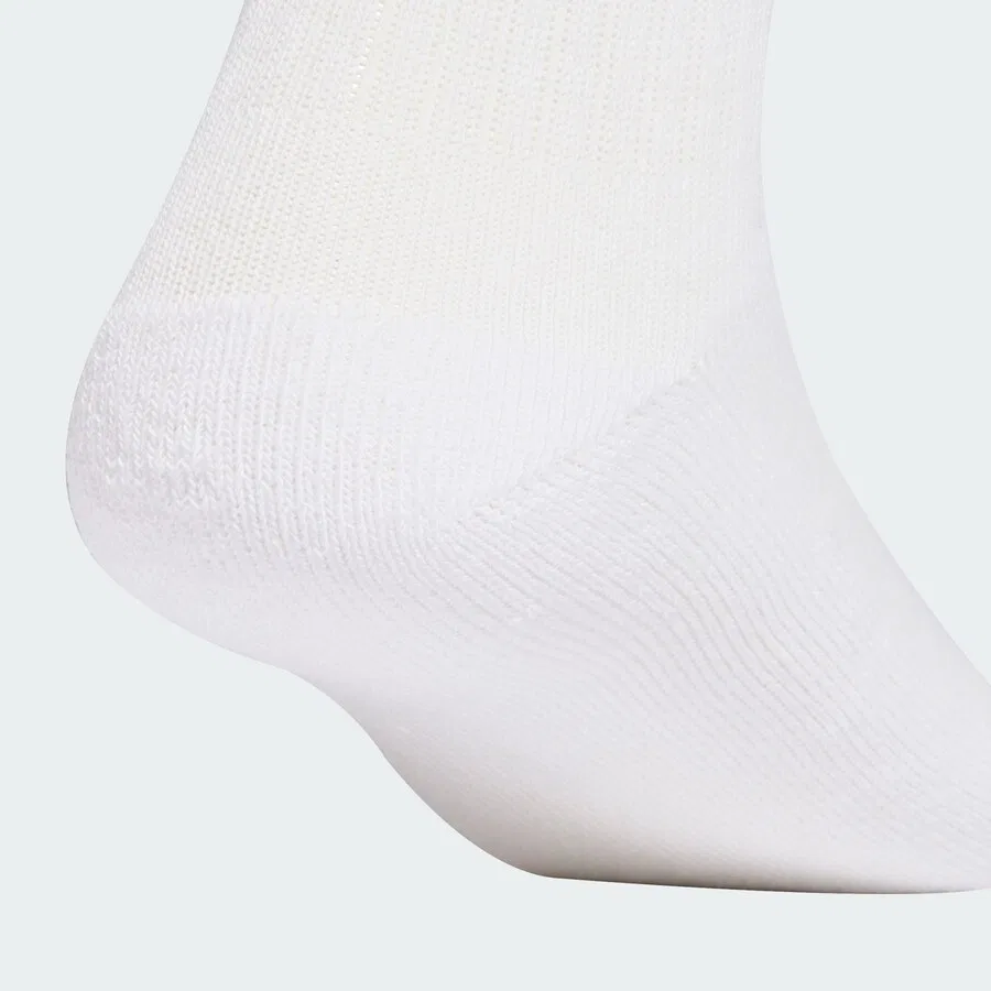 Спортивные носки ADIDAS PERFORMANCE 'LINEAR CUSHIONED CREW SOCK 10 PAIR PACK' белого цвета — фото 3