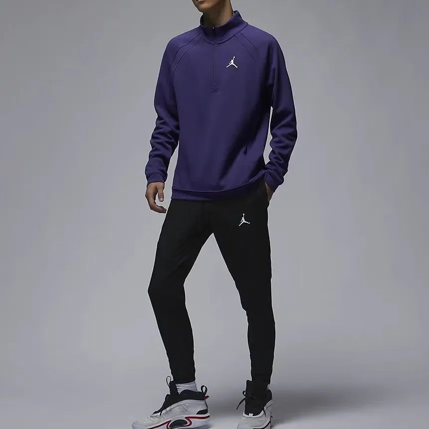 Свитшот с логотипом Air Jordan, фиолетовый — фото 3