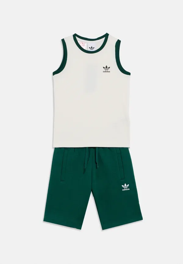 Комплект унисекс - шорты Adidas Originals, зеленый