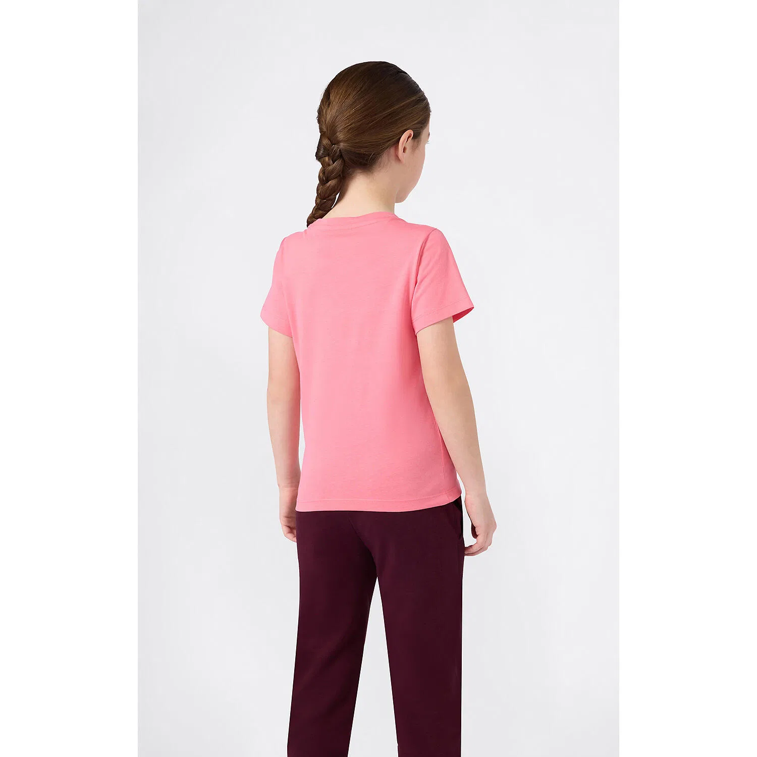 Детская футболка с принтом Kinder T-Shirt SS Tee Champion, Rosa — фото 3