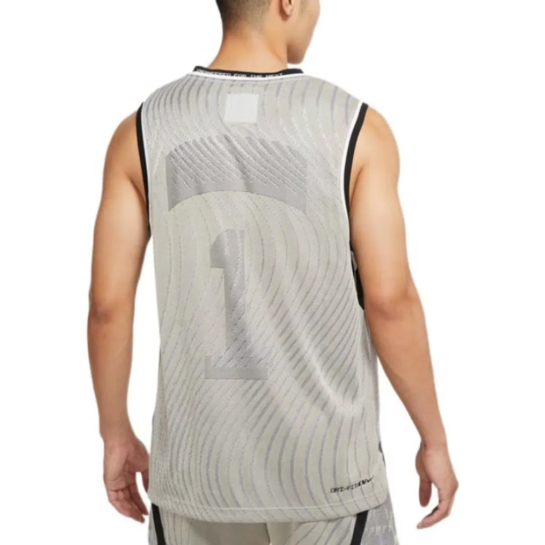 Джерси с технологией Dri-FIT Nike, серый — фото 2
