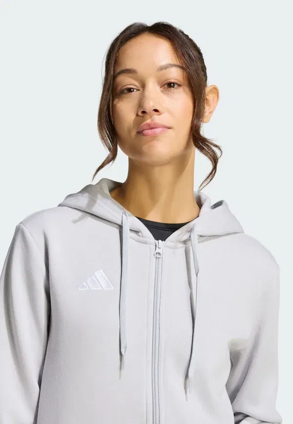 Толстовка Entrada26 на молнии - свитшот на молнии Adidas Performance, белый/светло-серый — фото 4