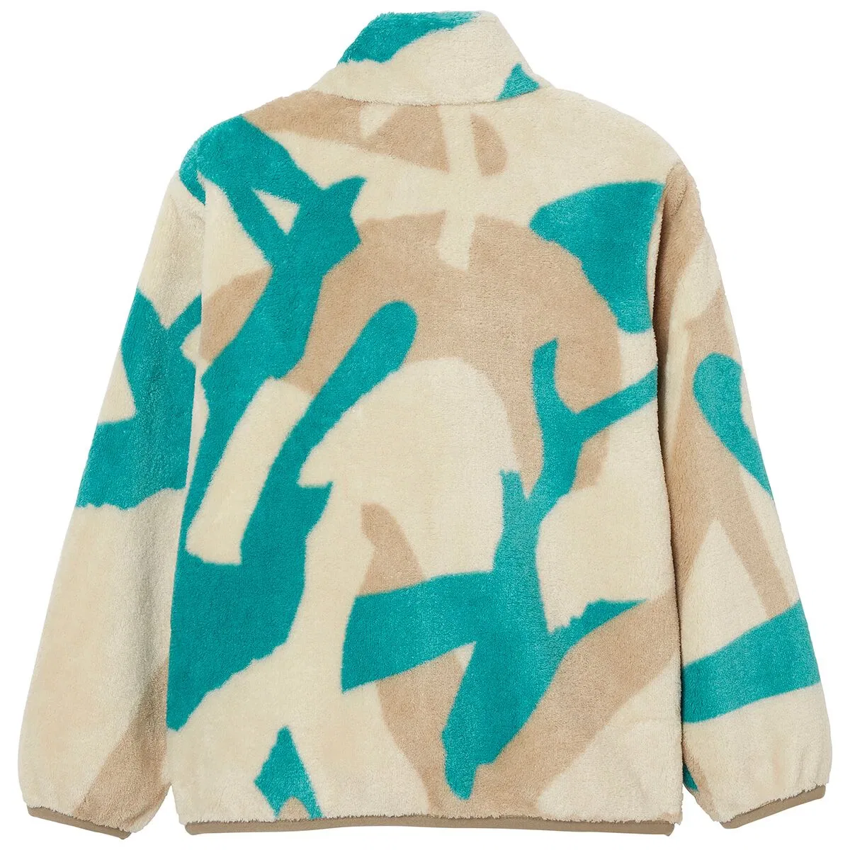 Детская флисовая куртка для мальчиков с принтом Chill Fleece Jacket Helly Hansen, Cream Aop — фото 2