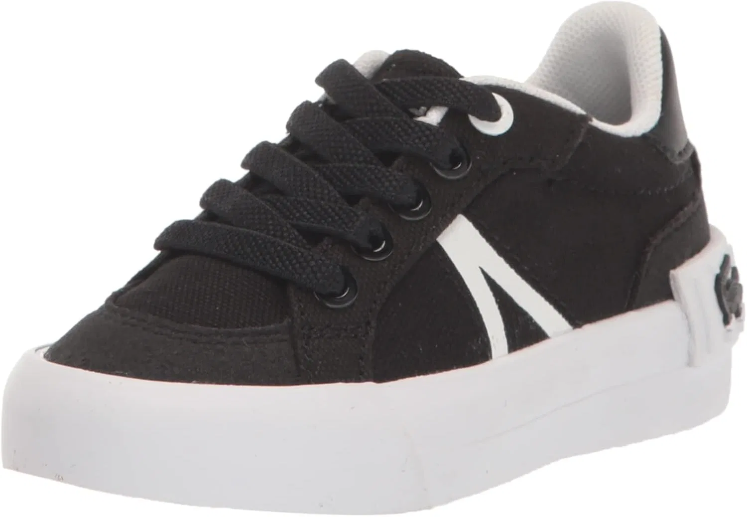 Детские кроссовки L004 Lacoste, Black/White Lace