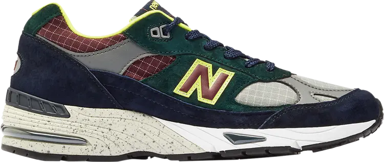 

Кроссовки New Balance 991 Made in England 'Patchwork' Sample, многоцветный