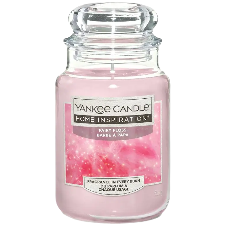 

Yankee Candle Home Inspiration Fairy Floss большая ароматическая свеча, 538 г