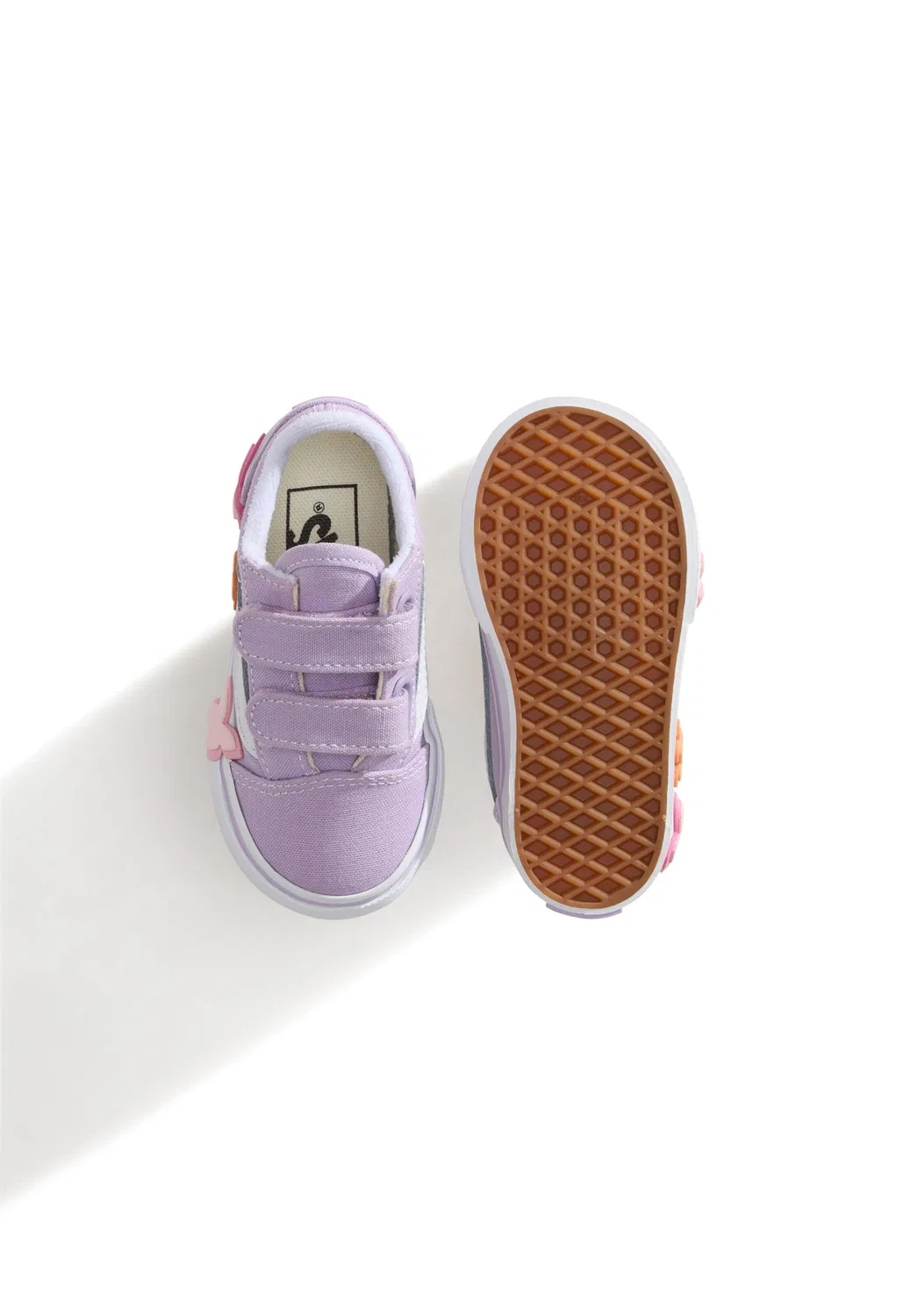 Кроссовки Vans First Step фиолетового цвета — фото 3