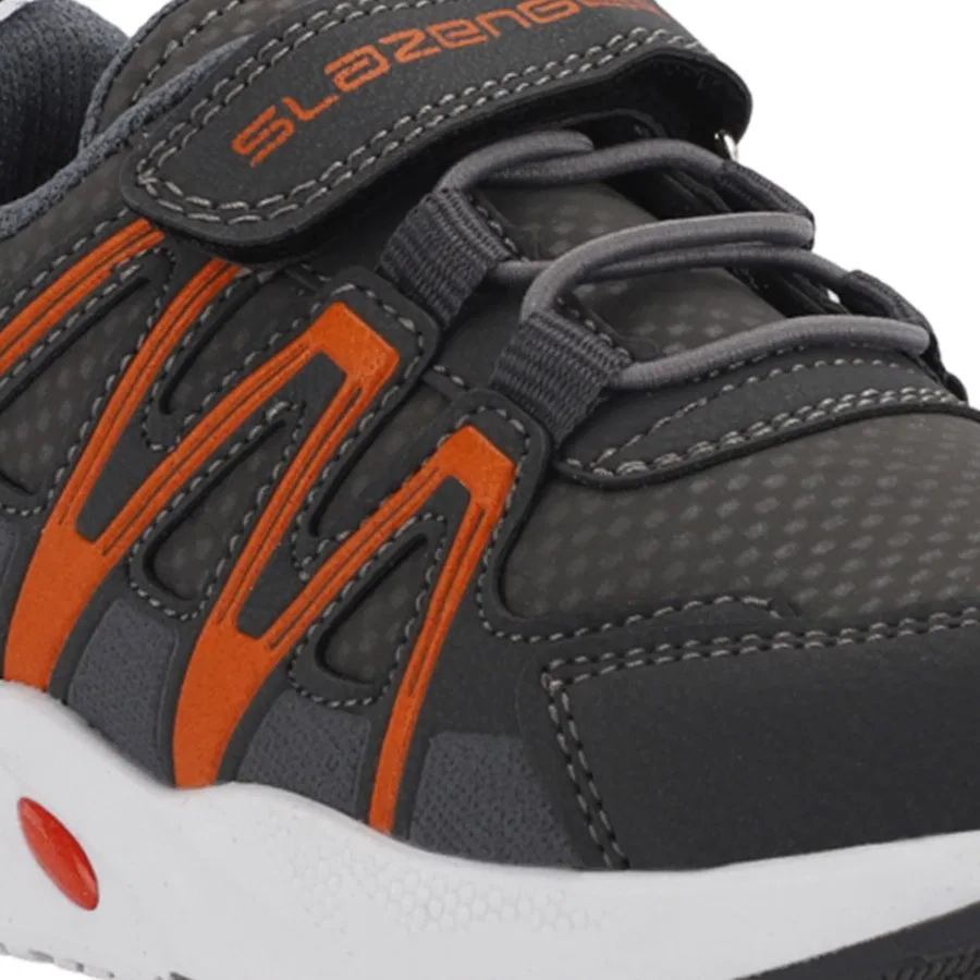 Кроссовки детские с закрытым носком Slazenger ELIPS, Темно-серый — фото 4