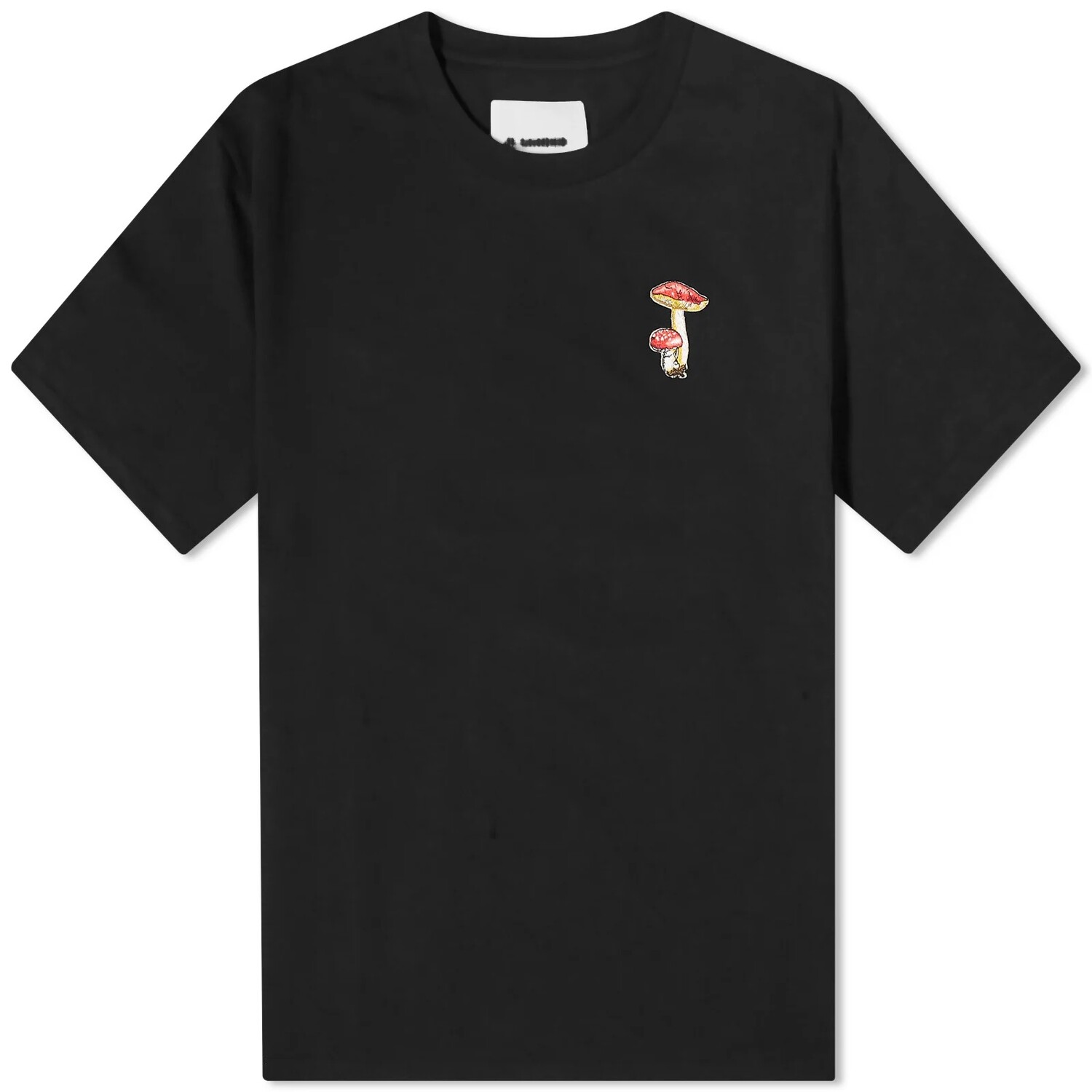 

Футболка Jil Sander Plus Mushroom, черный