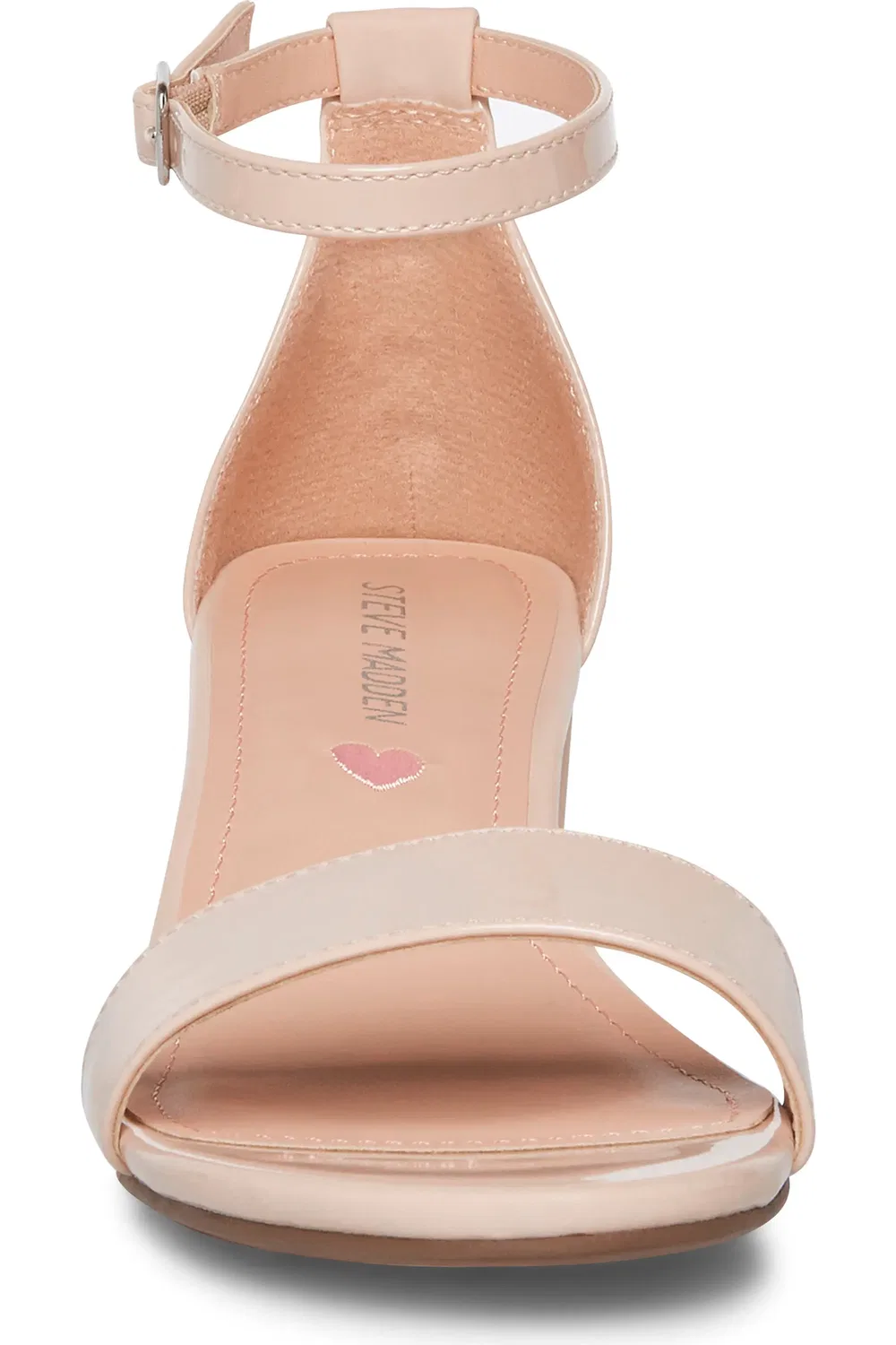 Детские сандалии с ремешком на щиколотке JCarrson Steve Madden, Blush Patent — фото 4