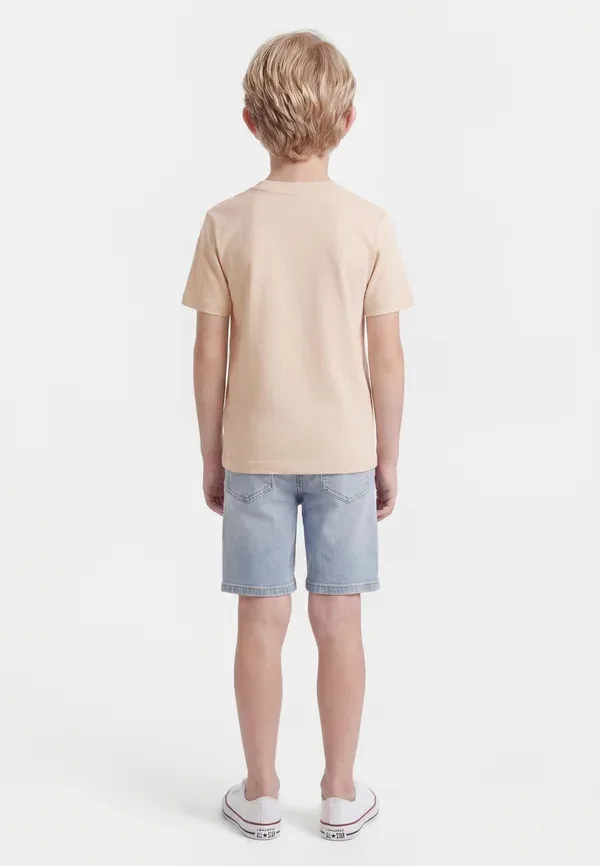 Комплект из двух футболок с цветовыми блоками - базовая модель Calvin Klein Jeans, черный — фото 2