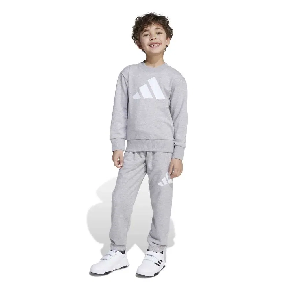 Детский спортивный комплект для девочек Essentials Joggers set Adidas, Grey