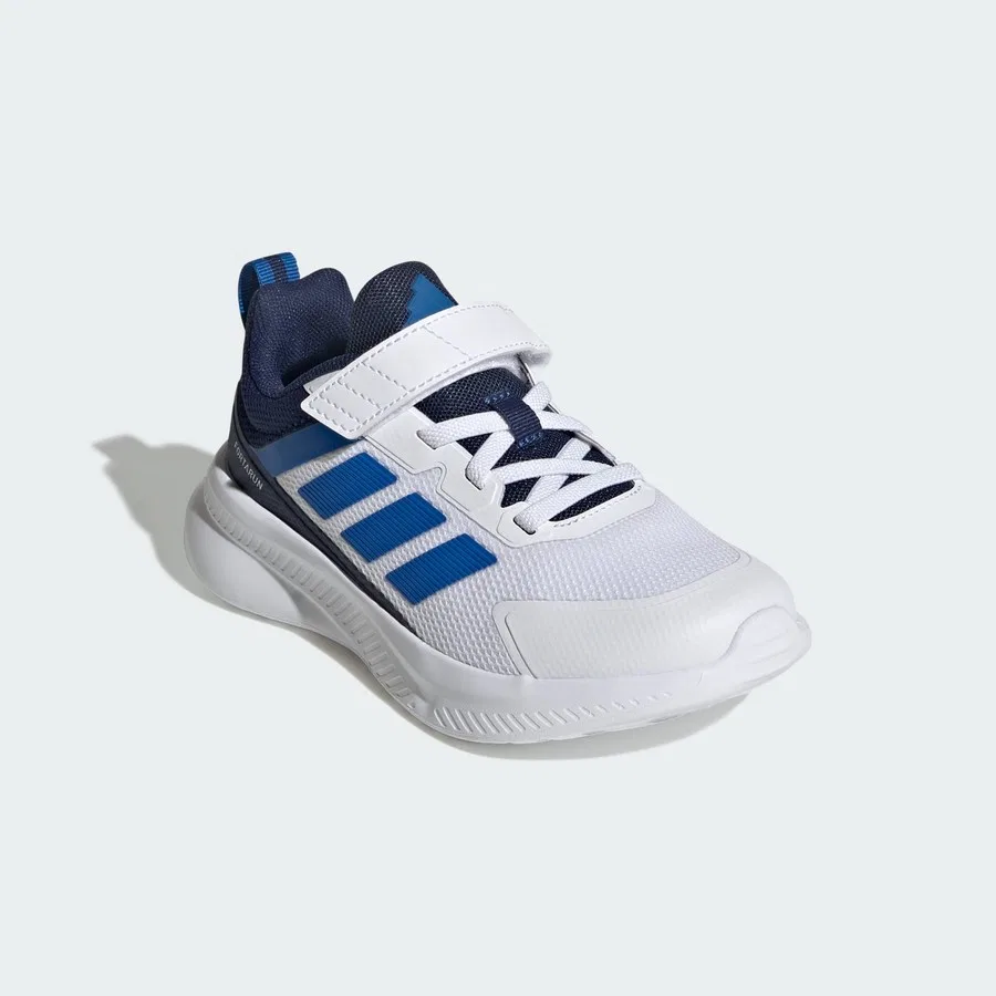 Детские спортивные кроссовки с классическим дизайном Fortarun 4.0 adidas, Черно-белый — фото 3