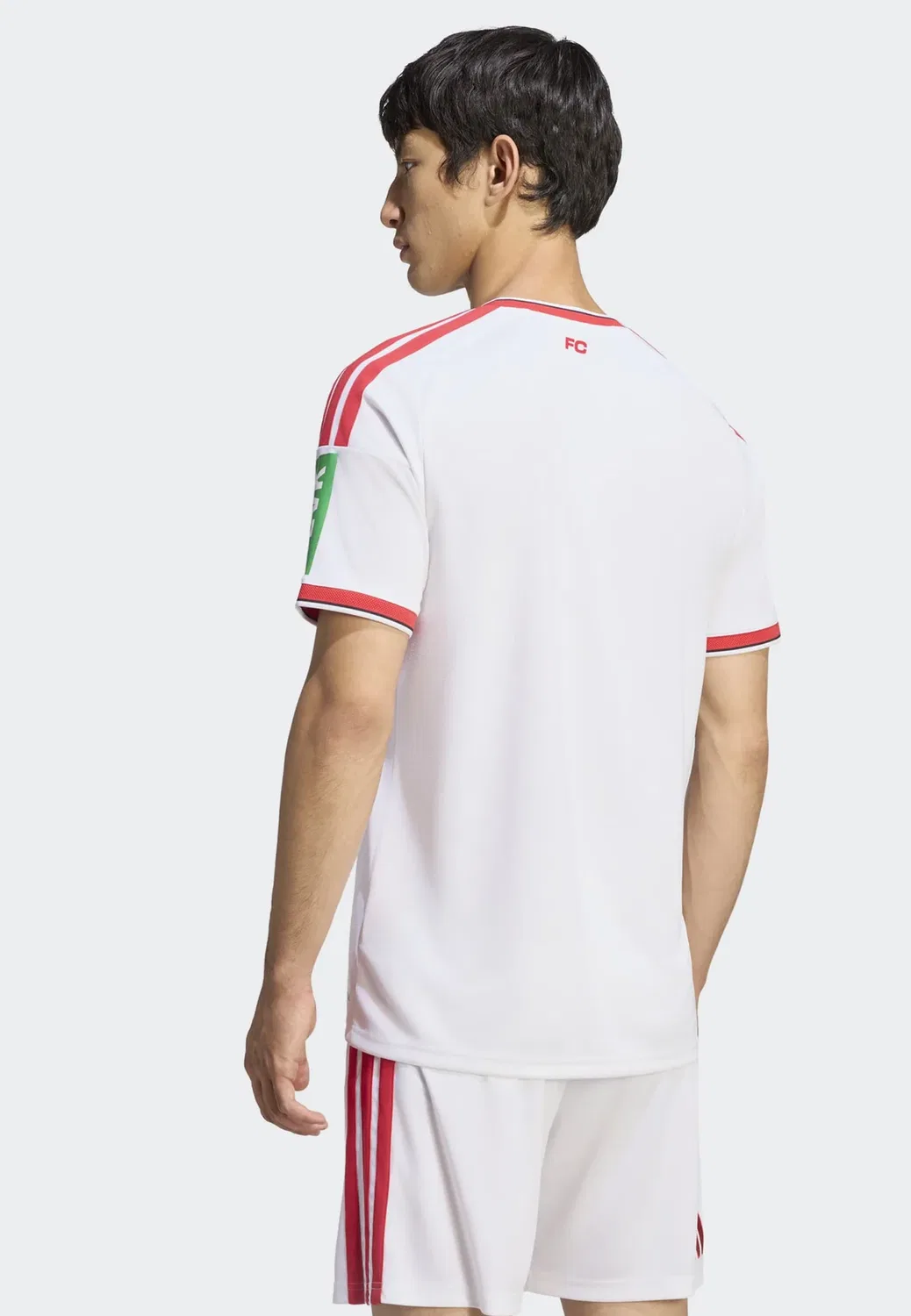 1. Домашняя майка ФК Кельн 26/27 - футболка с принтом Adidas Performance, White — фото 3