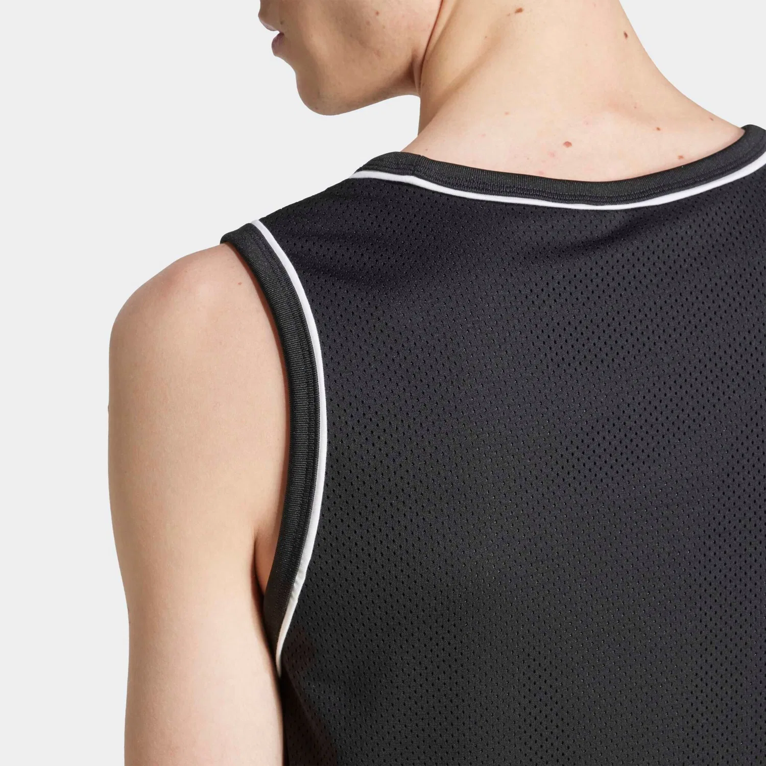 Мужская топ-безрукавка с логотипом Adidas Originals, Black — фото 3