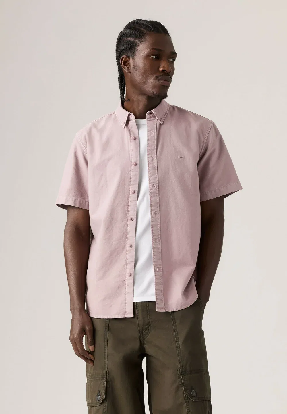 Аутентичная рубашка на пуговицах Ss Levi'S, Sunshine Indigo Dobb - Purples