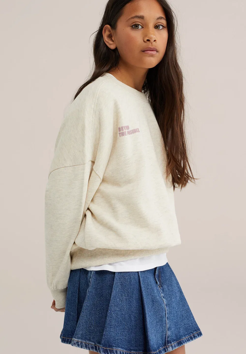 Толстовка We Fashion, Blended Light Grey — фото 4