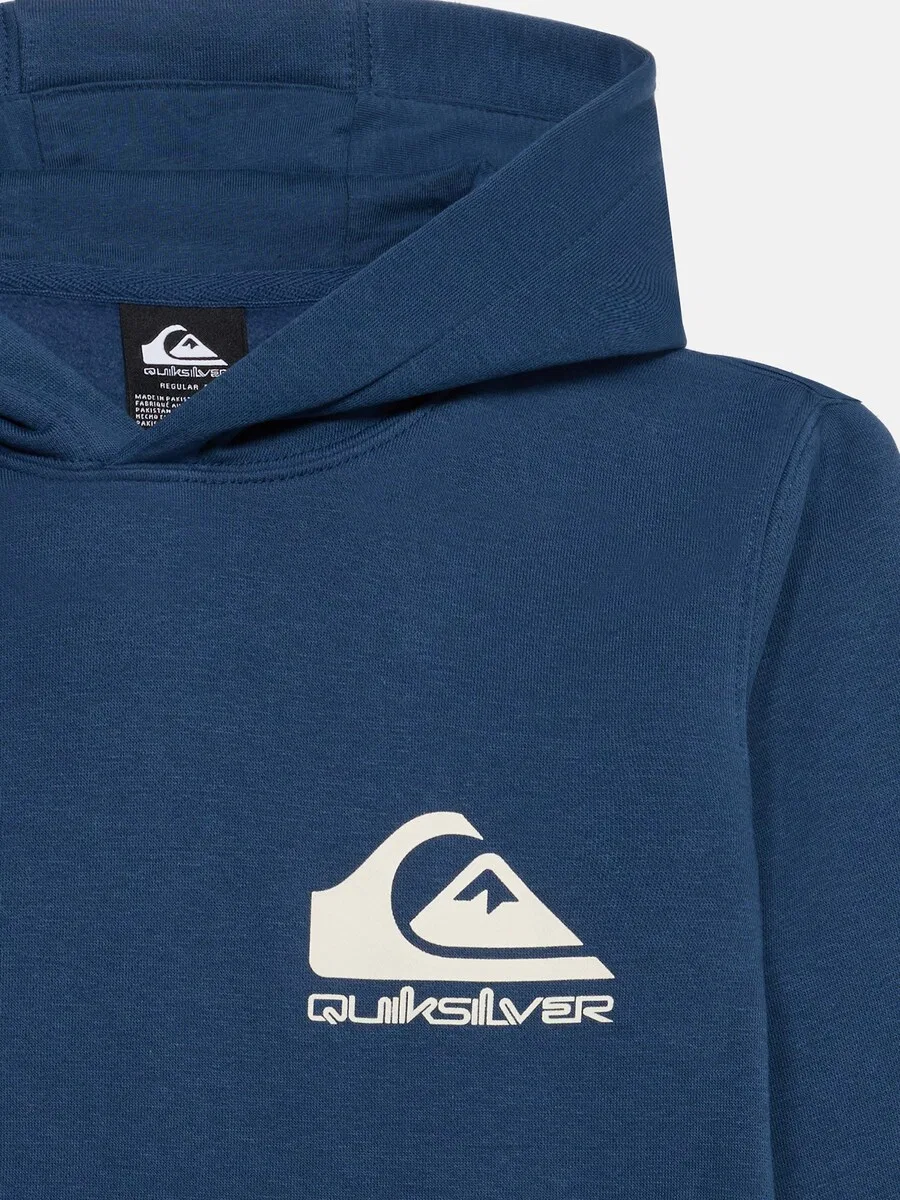 Толстовка QUIKSILVER темно-синего цвета — фото 3