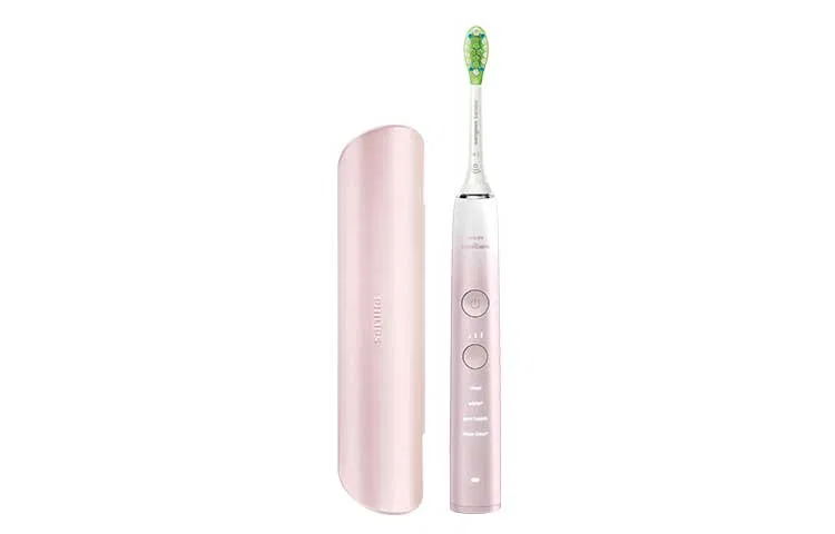 Электрическая зубная щетка Diamond 9 Series, звуковая, PHILIPS, Cherry Blossom Pink — фото 2