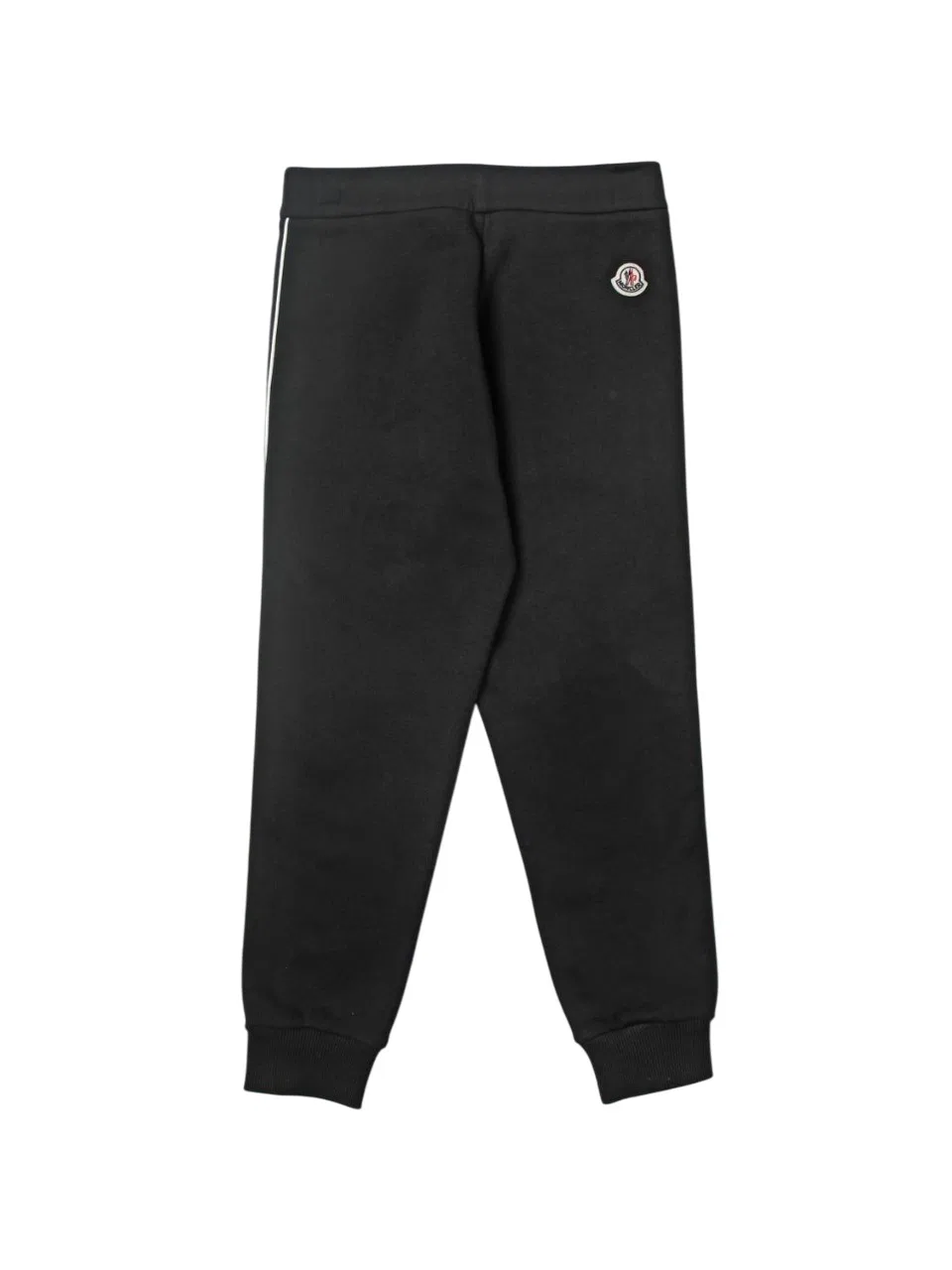 Штаны спортивные с контрастными лампасами Moncler, Black — фото 2