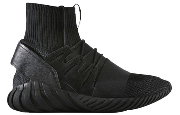 Кроссовки оригинальные трубчатые doom primeknit Adidas, черный — фото 2